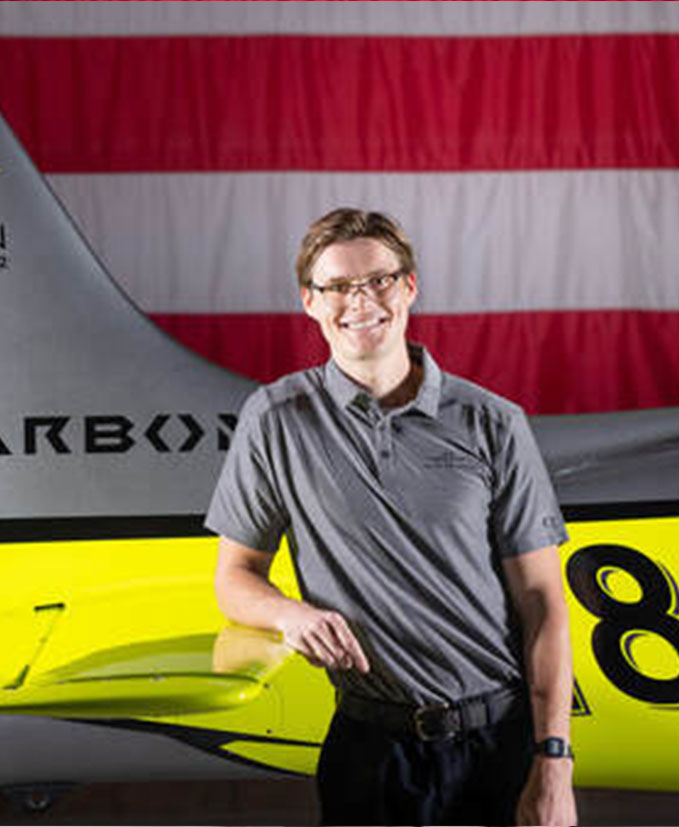 Noah Sweetin, Cirrus Flight Instructor