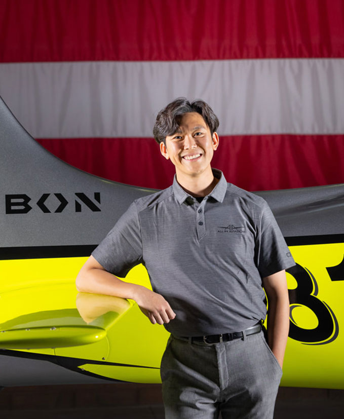 Tyler Choi, Cirrus Flight Instructor