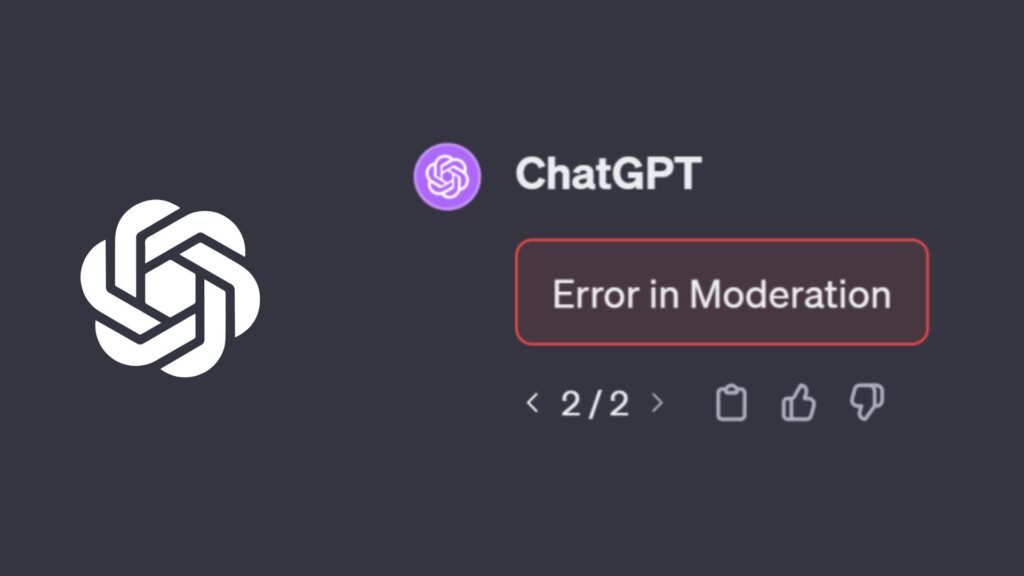 ChatGPT Error in Moderation Fix
